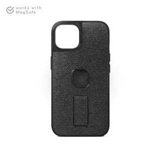 附指環帶 PEAK DESIGN iPhone 14 易快扣手機殼 附指環帶 炭燒灰 i14 手機殼 ☆跑的快☆