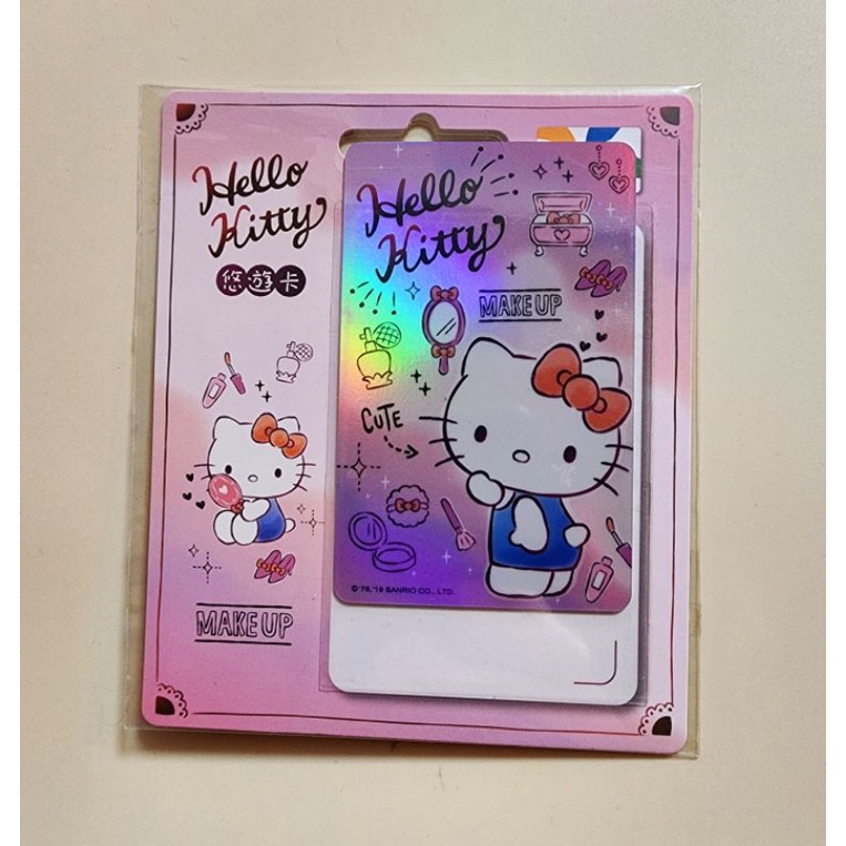 全新Hello Kitty 三麗鷗生活系列悠遊卡閃卡