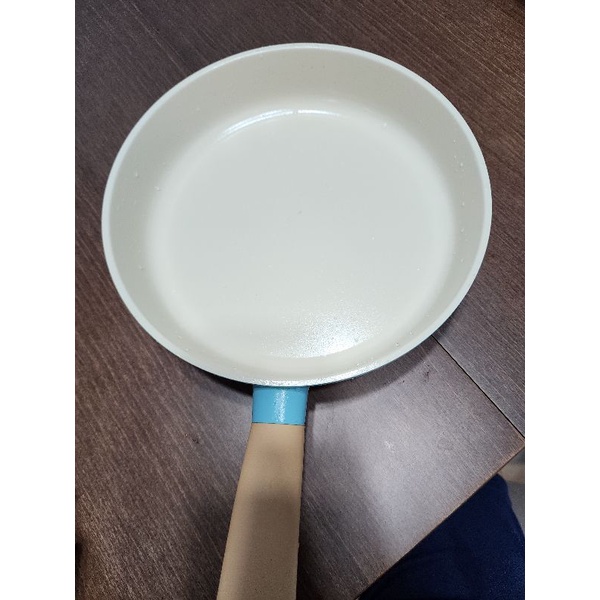 韓國 Neoflam 藍 25cm平底鍋 不沾鍋  二手