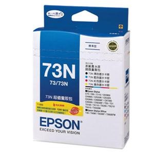 (聊聊享優惠) EPSON C13T105550 73N 超值量販包(台灣本島免運費)