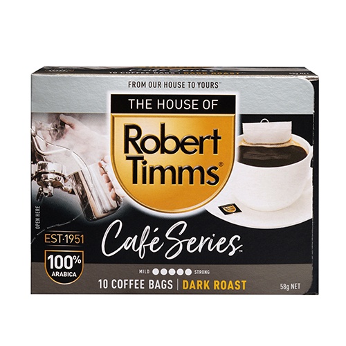 ROBERT TIMMS 重烘焙濾袋咖啡(58G/10入)【愛買】