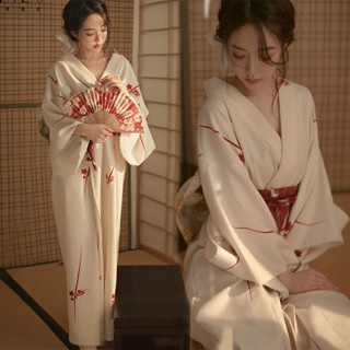 ♨ 有貨 優質版和服網紅神明少女和服女正裝傳統改良日式個人寫真攝影拍照料理店服裝改良和服復古女裝a春日祭正裝傳統日本