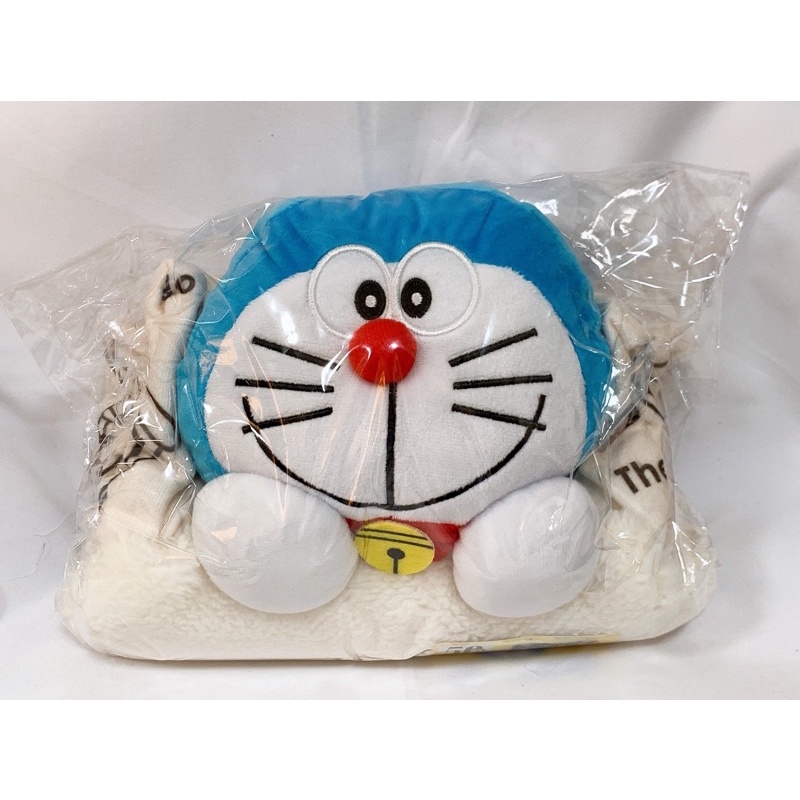 日本🇯🇵哆啦a夢 小叮噹 doraemon 造型毯子 毛毯 毯子 車用毯 立體娃娃 玩偶 景品