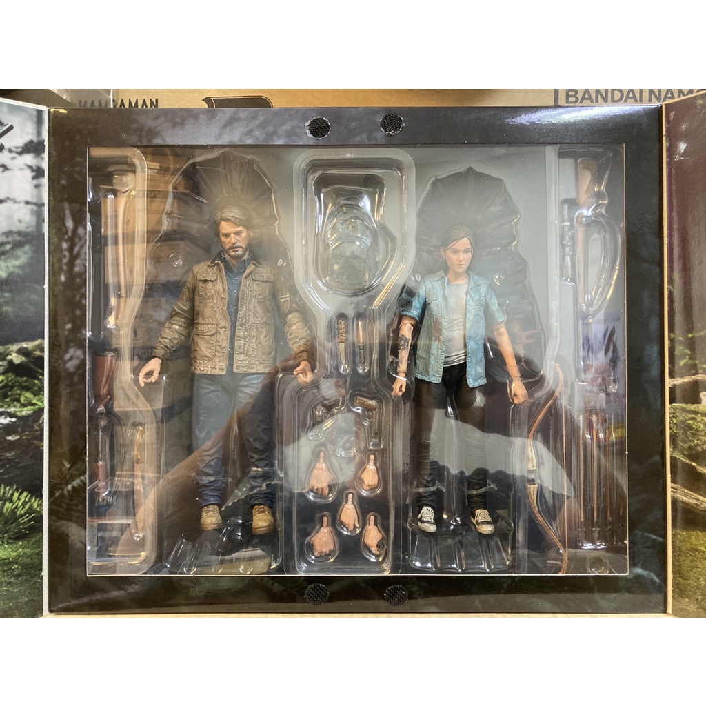 全新現貨 NECA 代理版 7吋 電玩遊戲 影集 最後生還者 Joel &amp; Ellie 2入套組 可動完成品