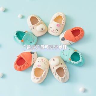 台灣出貨 嬰兒鞋子學步鞋軟底寶寶鞋防滑效果透氣彩棉