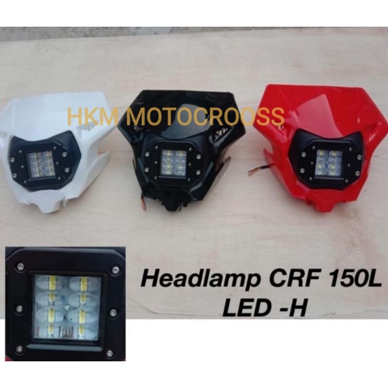 Hitam MERAH PUTIH 反射器 honda crf 150 L 2018 totok Lamp crf 15