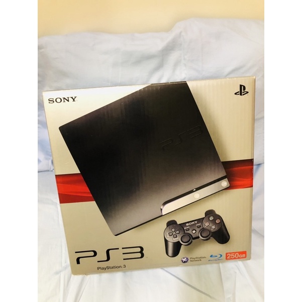 (二手) SONY PlayStation PS3主機250G (主機 + 雙手把 + 遊戲片)