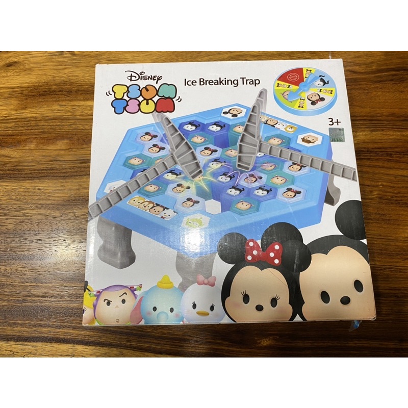 迪士尼TSUMTSUM 米奇敲冰磚 企鵝敲冰磗遊戲