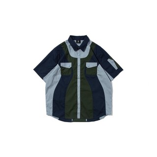 REMIX ’21 S/S SPEED SHIRT 藍 襯衫 L號 locker 山系 outdoor