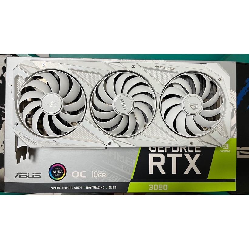 ASUS ROG STRIX GAMING RTX3080 WHITE  華碩RTX3080白