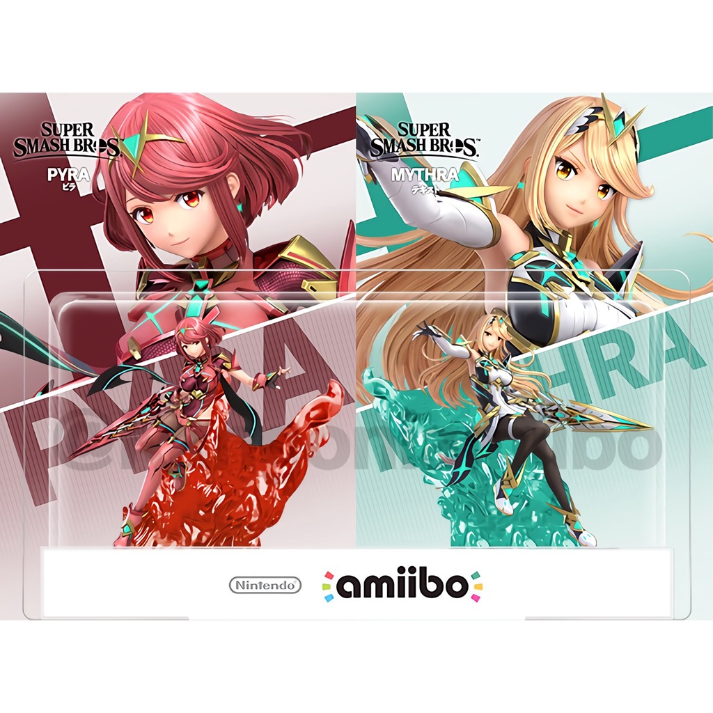 Switch 任天堂明星大亂鬥 amiibo Pyra &amp; Mythra 焰 光 【GAME休閒館】