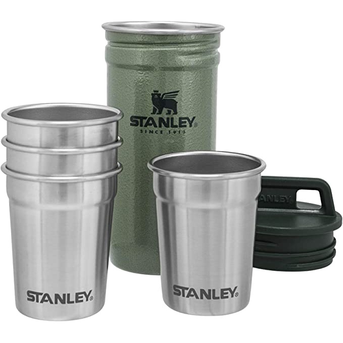 【現貨】Stanley史丹利戶外攜帶不鏽鋼隨身酒杯組酒壺