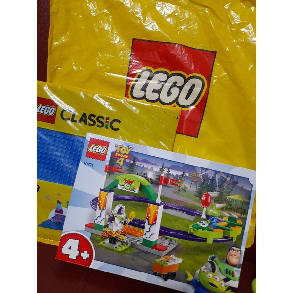 樂高LEGO 10771玩具總動員4💖嘉年華雲霄飛車樂高💖巴斯光年 三眼怪💖附樂高板子10714❣️
