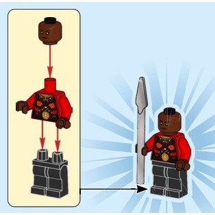 【臺中翔智積木】LEGO 樂高 Super Heroes 超級英雄 76214 奧科耶 Okoye