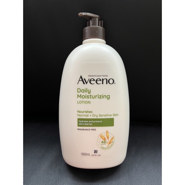 Aveeno 天然燕麥保濕潤膚乳液-無香精(適乾性肌膚)一瓶1公升  449元—可超取付款