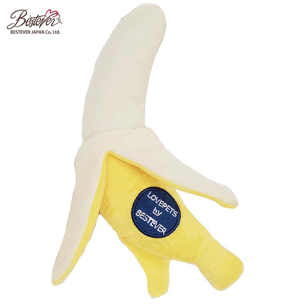 日本 Bestever 香蕉 野菜蔬果系列 沙沙聲 啾啾聲 犬貓手作寵物玩具 特攝系寵物玩具