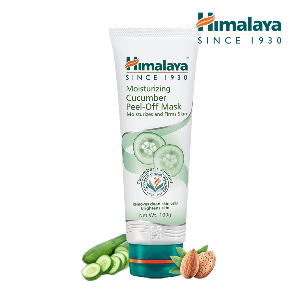 【Himalaya 喜馬拉雅】杏仁小黃瓜保濕撕拉面膜100ml(總代理公司貨)