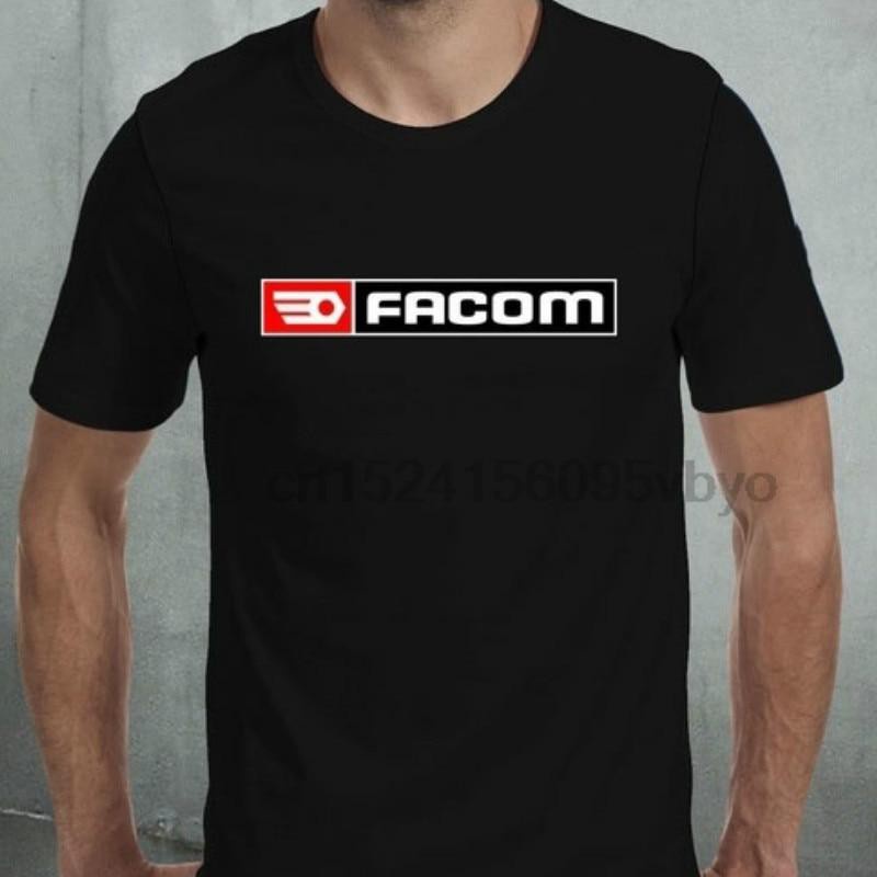 Facom Professionnels Tools Outils Garage 系列高品質短袖 T 恤新款時尚加大碼上