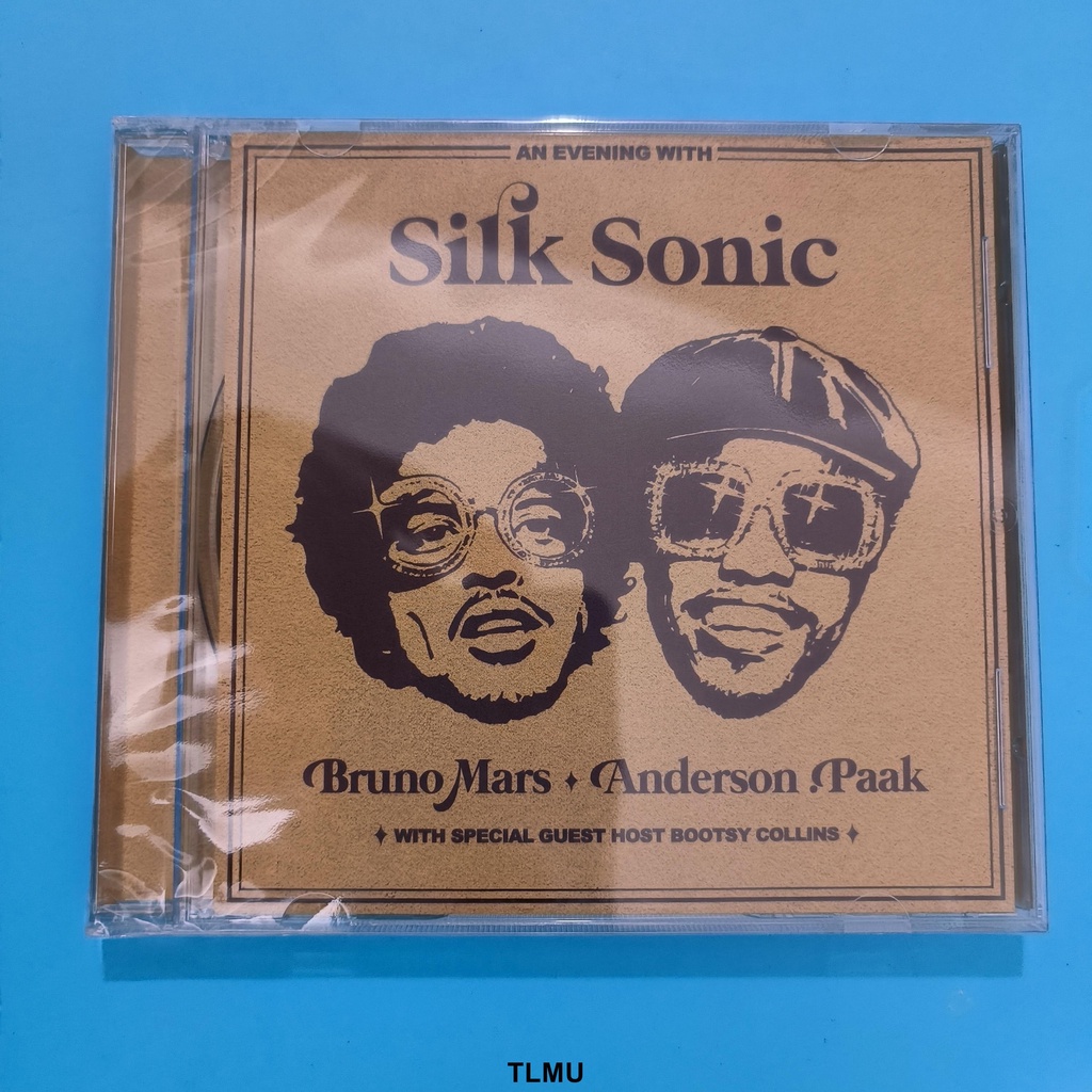 Bruno Mars Anderson Paak An Evening 與絲綢聲波 CD 專輯高級 TL61