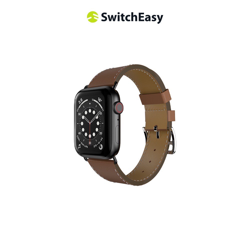 SwitchEasy 魚骨牌 Apple Watch Classic 真皮錶帶 支援全系列尺寸