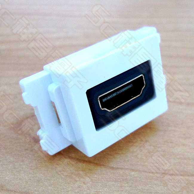 【祥昌電子】120型 HDMI母-母壁座 資訊面板模組 HDMI母-HDMI母 雙母 母插座