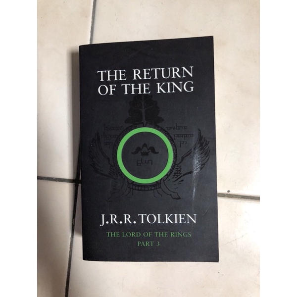 魔戒三部曲之三 英文小說 THE LORD OF THE RINGS THE RETURN OF THE KING