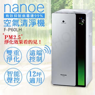【非常離譜】國際牌Panasonic nanoe奈米空氣清淨機 F-P60LH
