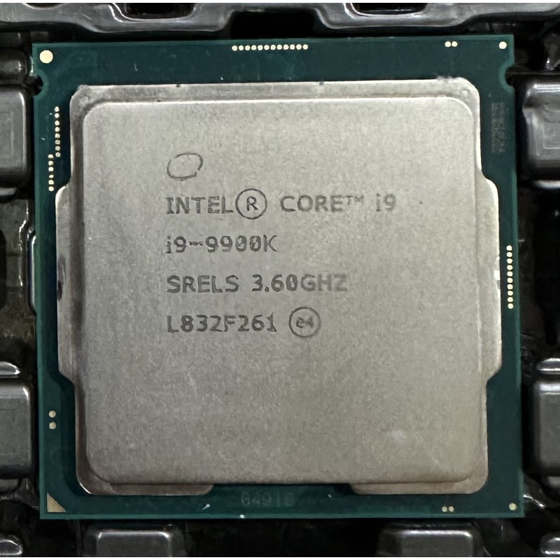 二手 Intel i9 9900k LGA 1151 CPU 九代 處理器