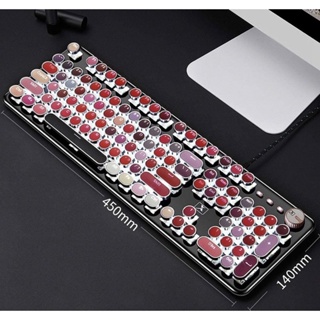 CORN K520 Lipstick Mechanical Keyboard 104 Keys
