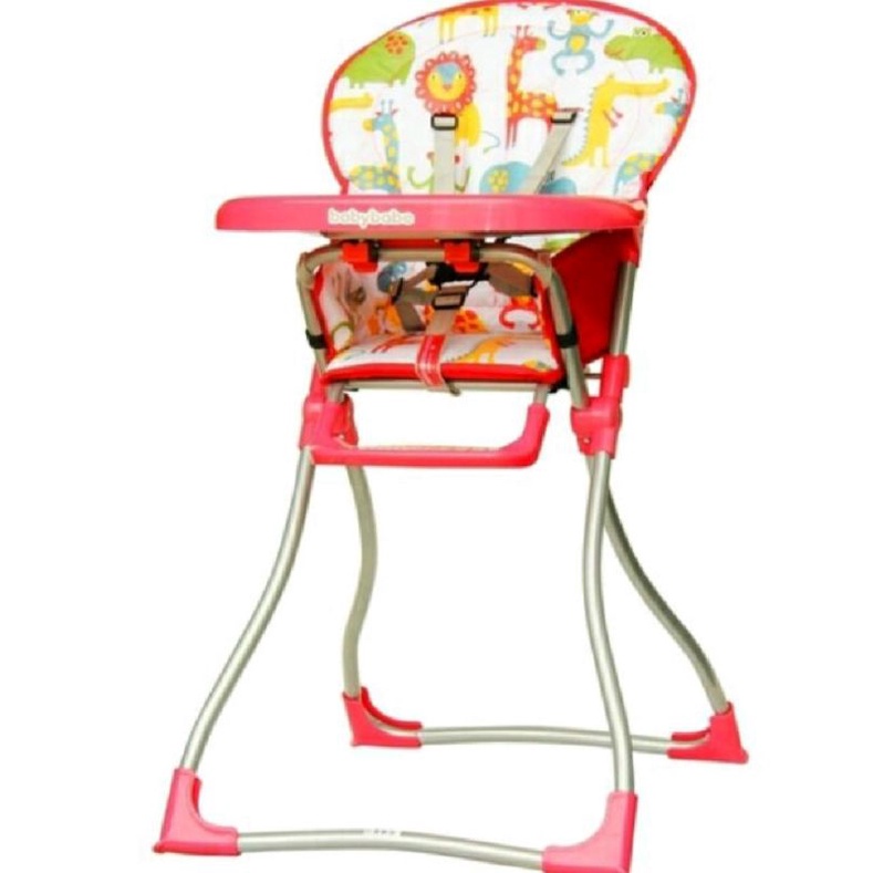 Baby babe 兒童 摺疊 高腳 餐椅