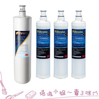 【3M】S004淨水器濾心+樹脂濾心3入一年份超值4入組