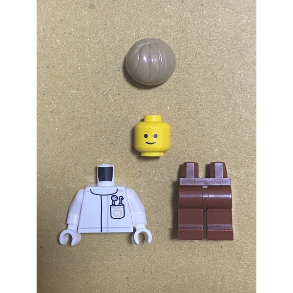 LEGO 樂高 人偶 廚師 牙醫 CREATOR 10週年紀念廣場 10255