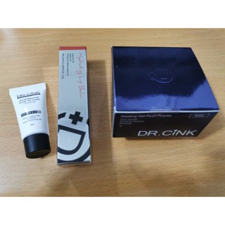 DR.CINK 達特聖克 琉璃柔紗珍珠蜜粉 高解析絲絨柔焦CC霜 全護精華有色潤唇膏 迷戀朱槿 全新現貨馬上出/專櫃貨