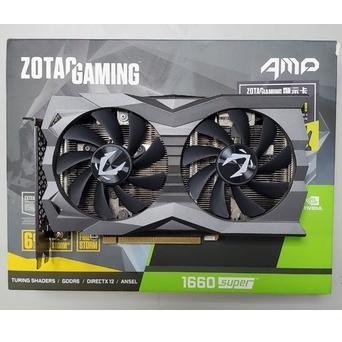 現金自取 Zotac 1660S 1660SUPER 雙風扇 盒裝完整 1660TI 1660 1650 3050 可參