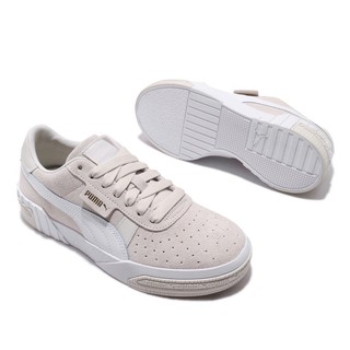 Puma 休閒鞋 Cali Taped Wns 米白 白 女鞋 運動鞋 麂皮 (37)