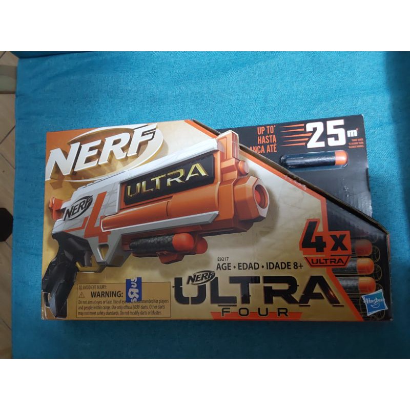 正版Nerf 極限系列四號 ULTRA 4 HE9217 軟彈槍 二手