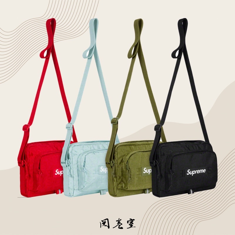 《閱卷室》【現貨】 Supreme SS19 Shoulder Bag 46代 46th 肩背包 小包 側背 斜背 包包