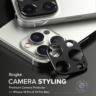 iPhone14 iPhone 14 Pro Max Plus 韓國 Ringke 金屬鏡頭保護框 鋁 黑色 免運 現貨
