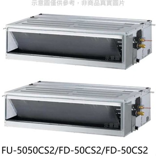 冰點【FU-5050CS2/FD-50CS2/FD-50CS2】定頻8坪/8坪1對2吊隱式分離式冷氣 .