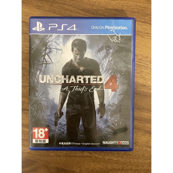 ps4 秘境探險 4 光碟 二手 uncharted4 封面有損 隨意賣 Sony 二手遊戲