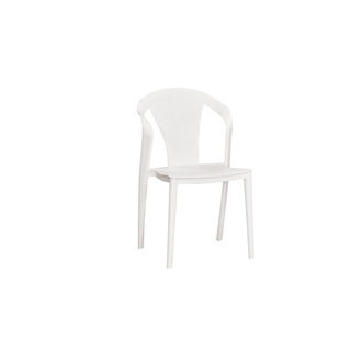 【H&D東稻家居】白色餐椅(TJS1-07087)