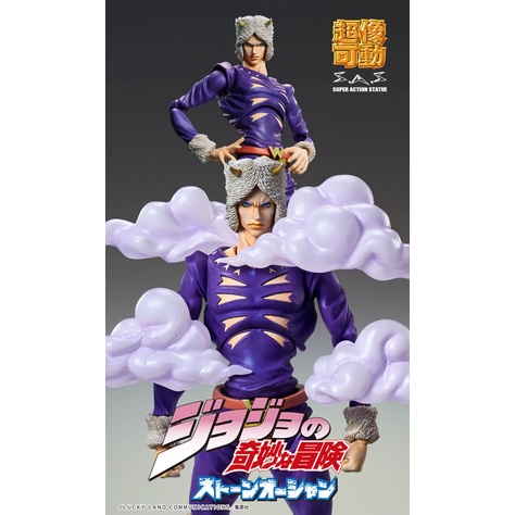 ☆ JB _TOYS ☆【再販】日版 超像可動 JoJo的奇妙冒險 多明尼克·普奇 天氣預報