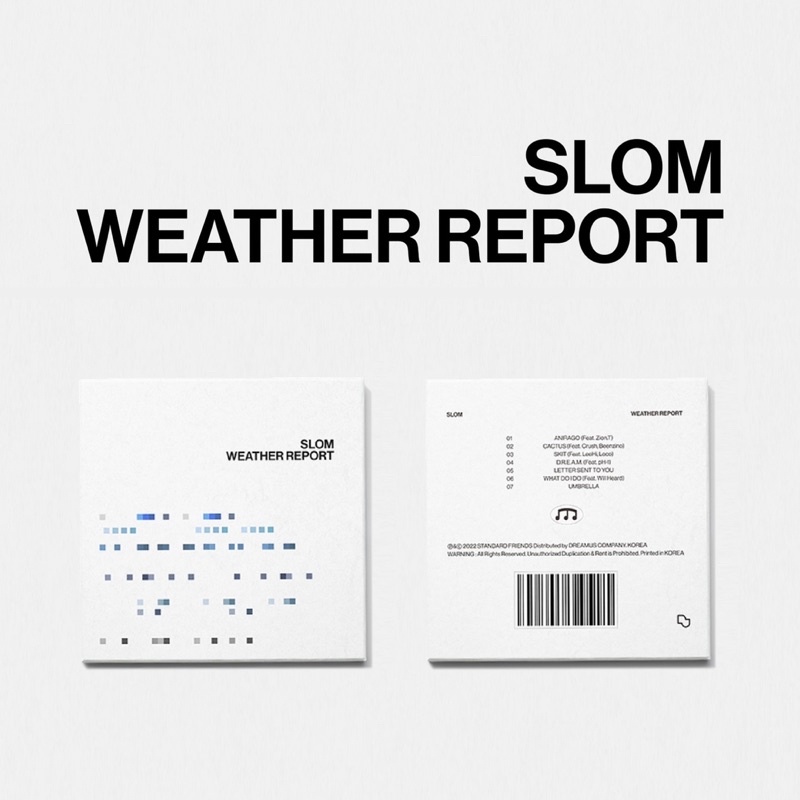 五大唱片💽 - Slom 第一張專輯「WEATHER REPORT」