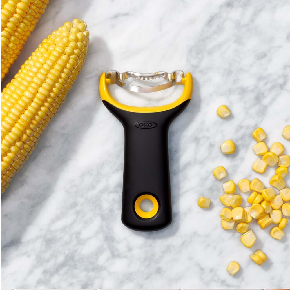 OXO Y型玉米刨粒刀 美國 削玉米器 沙拉 玉米粒