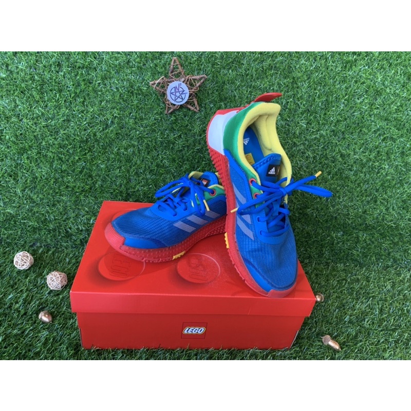 ®️正品：adidas愛迪達-樂高鞋👟附原廠鞋盒-23.5公分