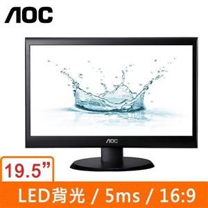 (聊聊享優惠) AOC 20型 E2070SWN (寬)螢幕顯示器(臺灣本島免運費)