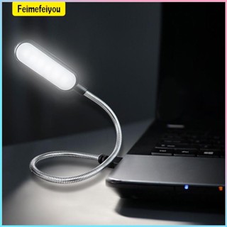 便攜式 USB LED 檯燈靈活 6leds USB 燈適用於移動電源迷你書燈閱讀燈筆記本電腦筆記本電腦電腦