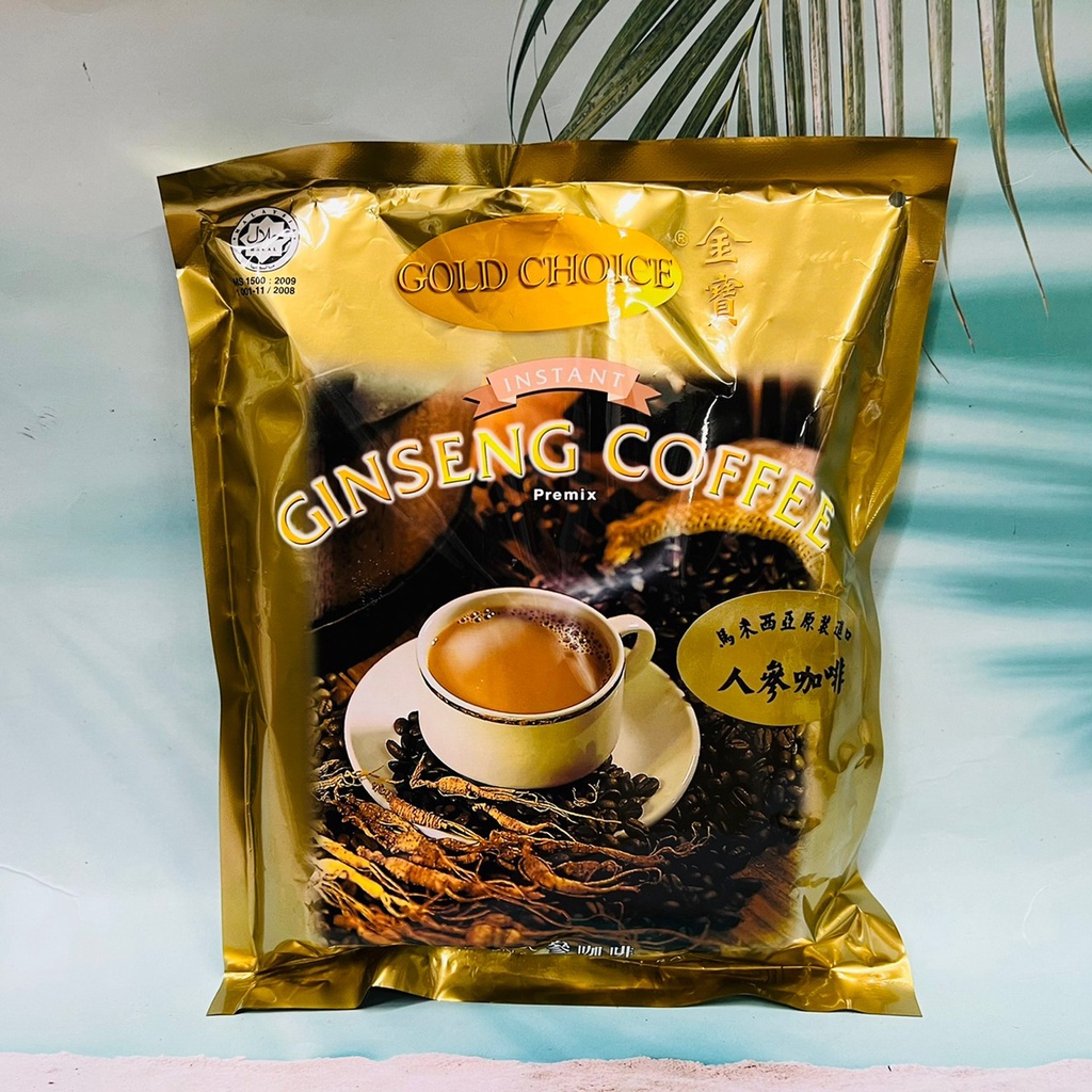 馬來西亞 金寶 即溶咖啡 人蔘風味 人蔘咖啡 20包入
