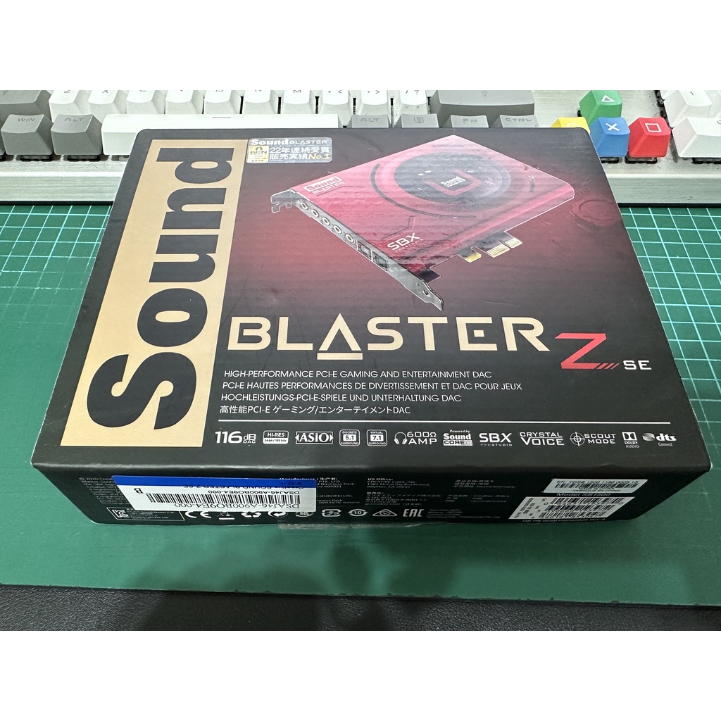 【二手】Creative Sound Blaster Z SE 音效卡 極新(過保良品)