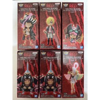 ￥My公仔￥ 日版金證 景品 海賊王 劇場版 RED WCF vol.1 魯夫 香吉士 喬巴 美音 佛朗基 單售 公仔